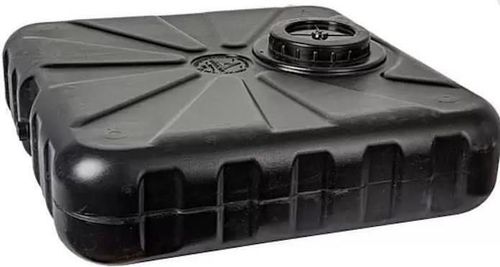 купить Аксессуар для бассейна Uniplast Rezervor dus 75L cu para pentru dus 68.2x68.2x28cm, gura 12.5cm, negru в Кишинёве 