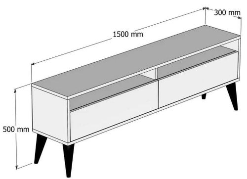 cumpără Comodă TV Trendy Cel mai bun 2, Alb în Chișinău 