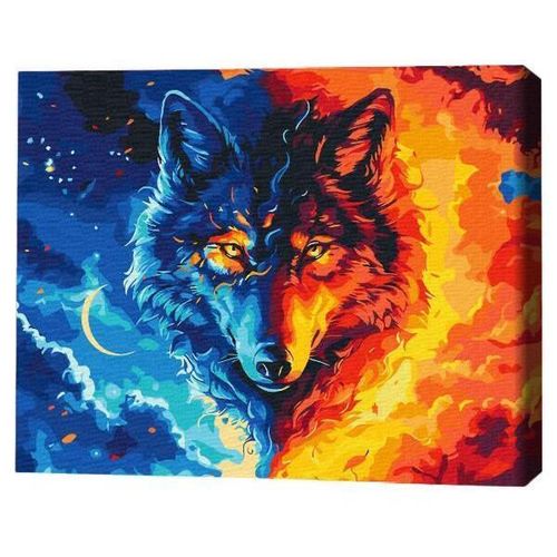 купить Картина по номерам BrushMe BS54004 (în cutie) Fiara elementelor в Кишинёве 