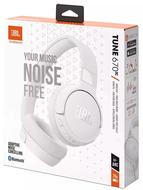 cumpără Căști fără fir JBL Tune 670NC White în Chișinău 