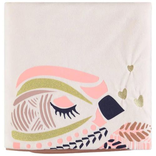 cumpără Lenjerie de pat pentru copii Premaman PCHWQC-ECR-UNQ Paturica Glitter Bird, 110x80cm în Chișinău 