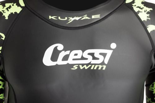 купить Аксессуар для плавания Cressi-Sub Costum neopren KUWAE MAN MONOPIECE black/green 2mm XL/5 (DG002705) в Кишинёве 