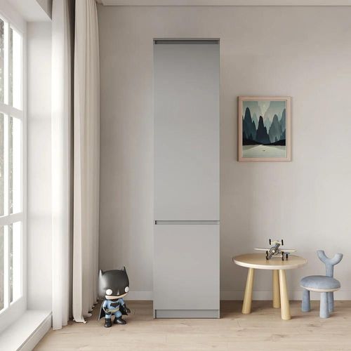 cumpără Dulap pentru copii MebelStar NEO 2D 50x50x210 Grey (MBS-1175) în Chișinău 