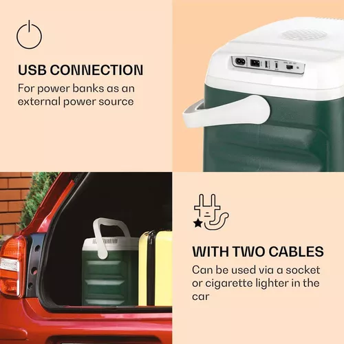 cumpără Frigider portabil Klarstein BeerBelly 29 (Green) în Chișinău 