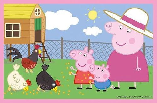 cumpără Puzzle Clementoni Cuburi Peppa Pig 2024, 6 buc (40659) în Chișinău 