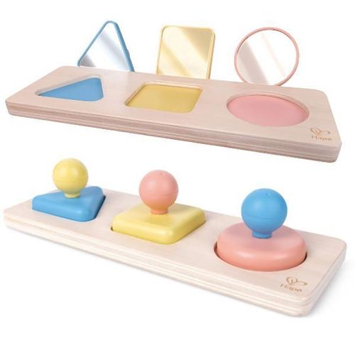 cumpără Puzzle miscellaneous 10097 Joc de perspicacitate Montessori cu oglinda din lemn 0072 în Chișinău 