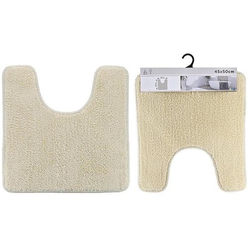 купить Аксессуар для туалета Tendance 55734 Covoras WC 45x50cm, microfibra, natural в Кишинёве 