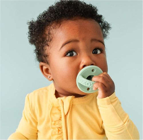 купить Пустышка Nuby NV02007S Силиконовый прорезыватель-пустышка (3m+) в Кишинёве 