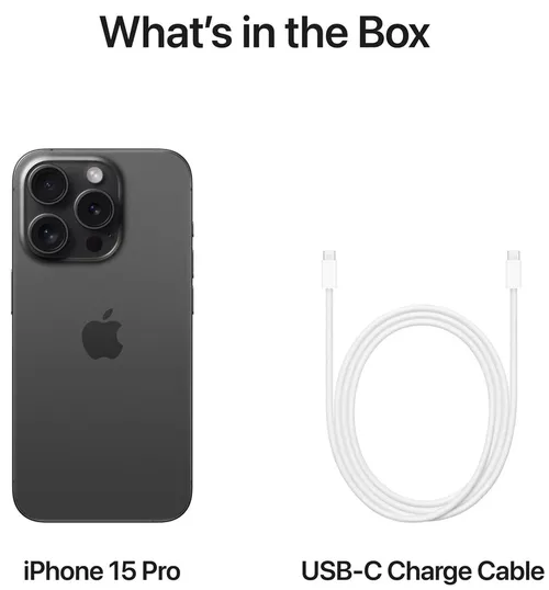 купить Смартфон Apple iPhone 15 Pro 512 GB Black Titanium {Grade B} Refurb. в Кишинёве 