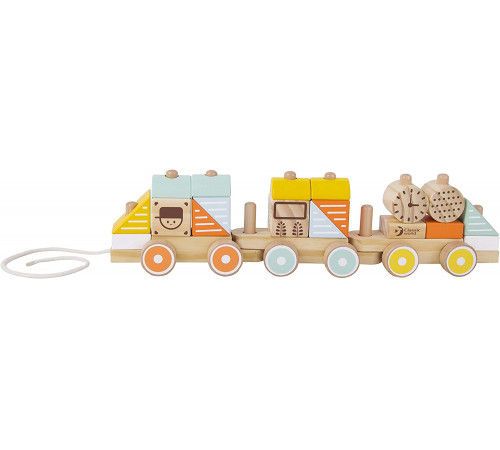 Деревянная игрушка-каталка Classic World Train 10508 