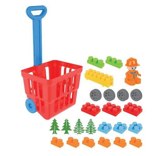 cumpără Set de construcție Pilsan 03721 Cărucior cu constructor în Chișinău 