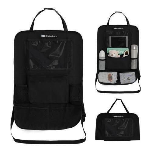 cumpără Accesoriu auto KinderKraft KAORSA00BLK0000 Органайзер для автомобиля 2-in-1 black în Chișinău 