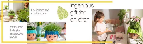 cumpără Ghiveci pentru flori Lechuza Ojo, Fire Red în Chișinău 