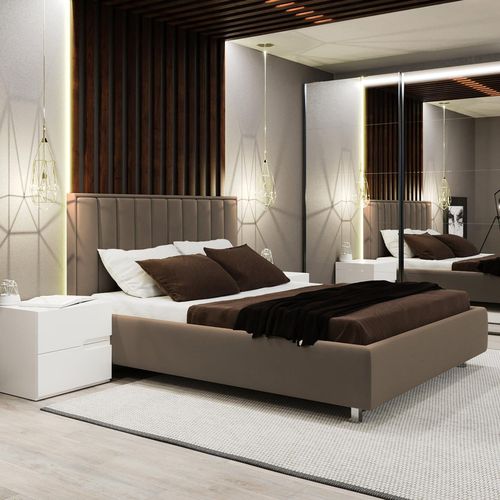 купить Кровать Bayro Ecoline Pro 1400x2000 c подъёмным механизмом ткань категория II в Кишинёве 