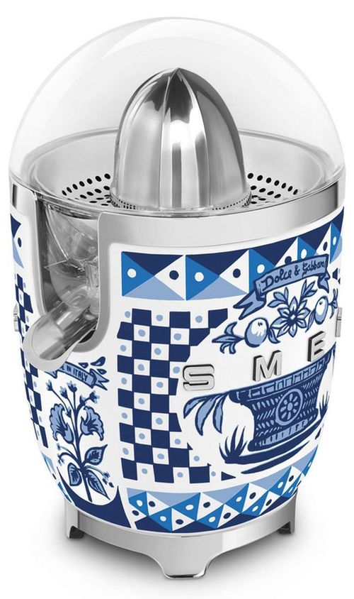 купить Соковыжималка для цитрусовых SMEG CJF01DGBEU Blu Mediterraneo Dolce&Gabbana в Кишинёве 