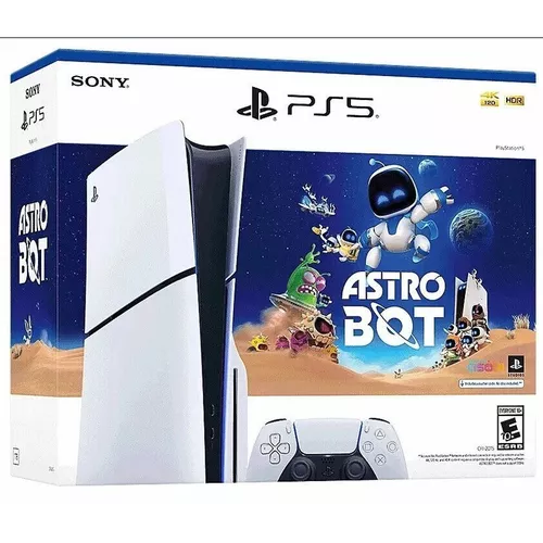 купить Игровая приставка PlayStation PS 5 Slim Disc Edition + ASTRO BOT в Кишинёве 