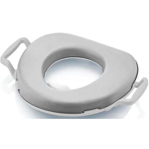 купить Детский горшок BabyJem 007 Reductor moale uni pentru toaleta Gri в Кишинёве 