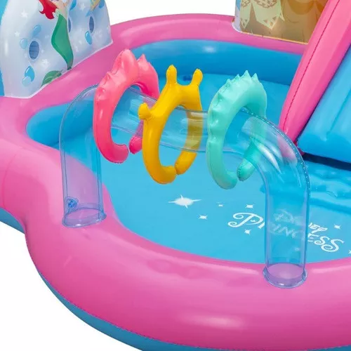 cumpără Piscină gonflabilă Bestway 9103YBW Disney Princess, 221x193x140 cm, 2+ în Chișinău 