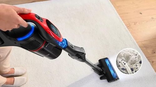 cumpără Aspirator fără fir Bosch BCS1041PET Black/Red în Chișinău 