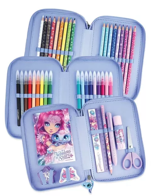 cumpără Penar școlar Nebulous Stars 12609 Penar echipat complet - Cristalia & Agatha în Chișinău 