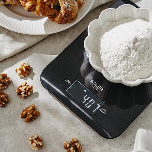 купить Весы кухонные Adler AD 3183 Black в Кишинёве 