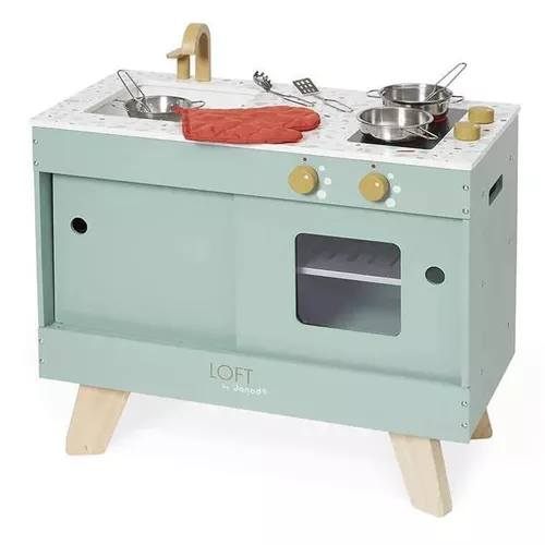 cumpără Bucătărie și veselă de jucărie Janod J06556 Kitchen Loft Playset în Chișinău 