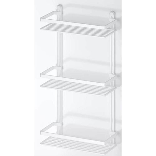 купить Полка для ванной Teknotel ES065 Полка для ванной, белый металл в Кишинёве 