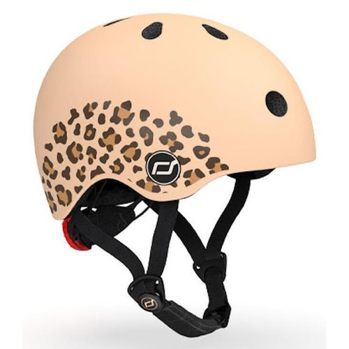 cumpără Cască de protecție Scoot&Ride 96561 Leopard (cu sistem de reglare), XXS-S, 1+ ani în Chișinău 