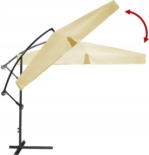 cumpără Umbrelă de gradină GardenLine GAO2866 Beige în Chișinău 