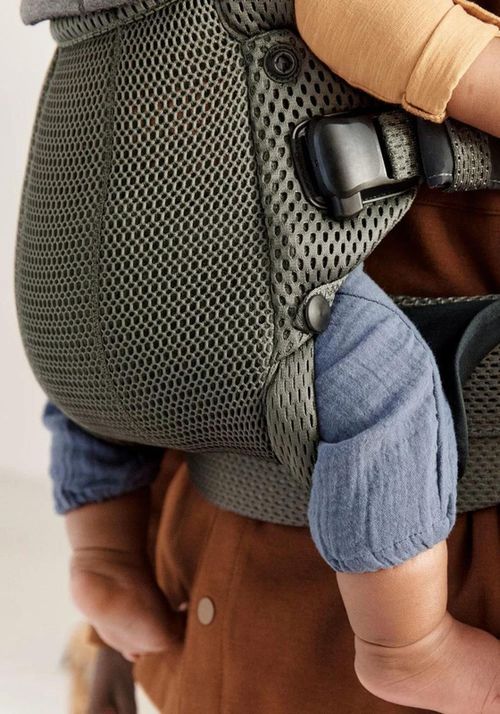 купить Кенгуру BabyBjorn 088047E1 Harmony, 3D Mesh, Dark Green в Кишинёве 