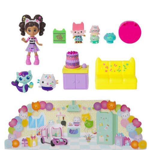 купить Игровой комплекс для детей Spin Master 6071469 Set de figurine: Cadou aniversar Brioșel, seria Gabby’s Dollhouse в Кишинёве 