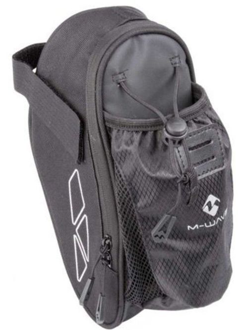 купить Сумка для велосипеда M-Wave Gentuta Amsterdam Bottle saddle bag black в Кишинёве 