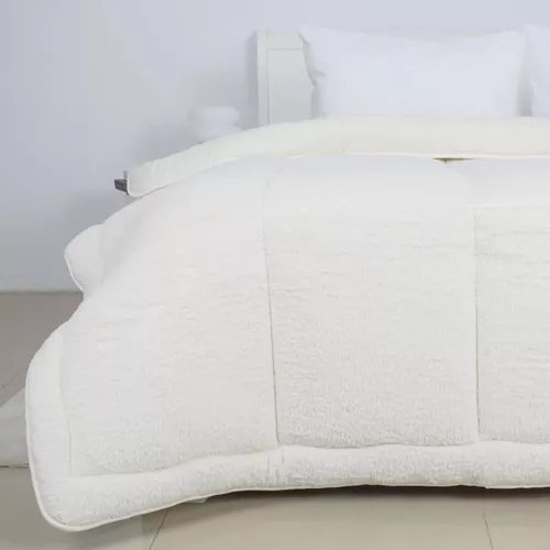 cumpără Textile de casă Relaxe Home 024548 Plapuma TEP TEDDY 200x210cm (350g/m²) Milky în Chișinău 
