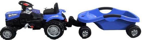 cumpără Vehicul pentru copii Pilsan 07320Blue Tractor cu remorca Power, albastru în Chișinău 