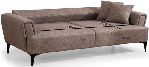 купить Диван Trendy Hamlet Maro deschis (3 locuri) в Кишинёве 