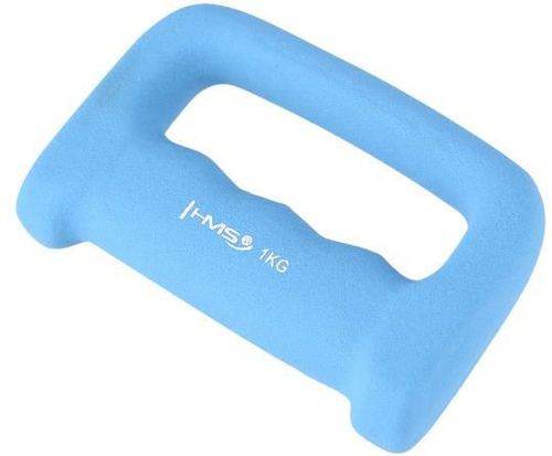 купить Гантель HMS 9459 Gantera anatomic 1kg, Light Blue Neoprene (17-47-121) в Кишинёве 