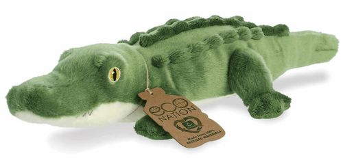 cumpără Jucărie de pluș Eco Nation 200681G Alligator 35 cm în Chișinău 