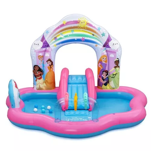 cumpără Piscină gonflabilă Bestway 9103YBW Disney Princess, 221x193x140 cm, 2+ în Chișinău 