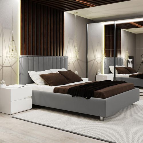 купить Кровать Bayro Ecoline Pro 1600x2000 c подъёмным механизмом ткань категория I в Кишинёве 