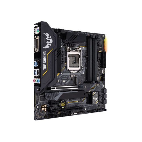 cumpără Placa de baza ASUS TUF GAMING B460M-PLUS Intel B460, LGA1200, Dual DDR4 2933MHz, 2xPCI-E 3.0x16, DP 1.4/HDMI 1.4b/DVI-D, AMD 2-Way CrossFireX, USB3.2, SATA RAID 6Gb/s, 2 x M.2 x4 Socket, Intel Optane, SB 8-Ch., GigabitLAN, AURA Sync în Chișinău 