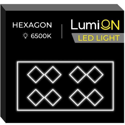 cumpără Corp de iluminat interior Lumion Sistem de iluminat modular LO-6 (484.5x243.5cm) Alb în Chișinău 