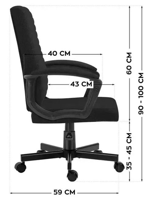 купить Офисное кресло Mark Adler Boss 2.5 Black в Кишинёве 