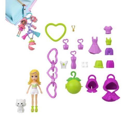 cumpără Păpușă Fisher Price JKR46 Кукла-брелок с питомцем и аксессуарами 7.5см (в ассорт.) în Chișinău 