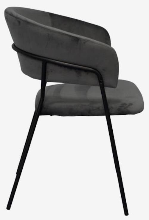 купить Комплект стол и стулья Evelin di Costacurta стол DT 404-3B + 3 стула YTC-097B Dark grey в Кишинёве 