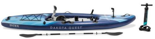 cumpără Barcă gonflabilă Intex 68245 Dakota Quest cu vâsle, pompă și geantă, 320x89x20cm, max.160 kg în Chișinău 
