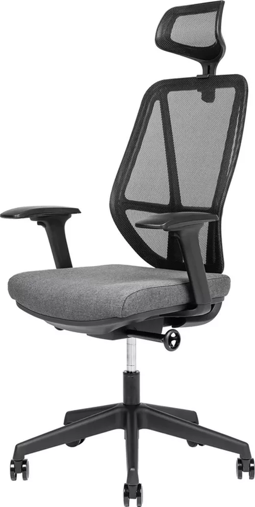 купить Офисное кресло CUSTÓ Oslo, negru - gri (100.01-0025) в Кишинёве 