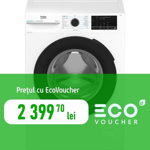 купить Стиральная машина с фронтальной загрузкой Beko BM3WFU410415WB в Кишинёве 