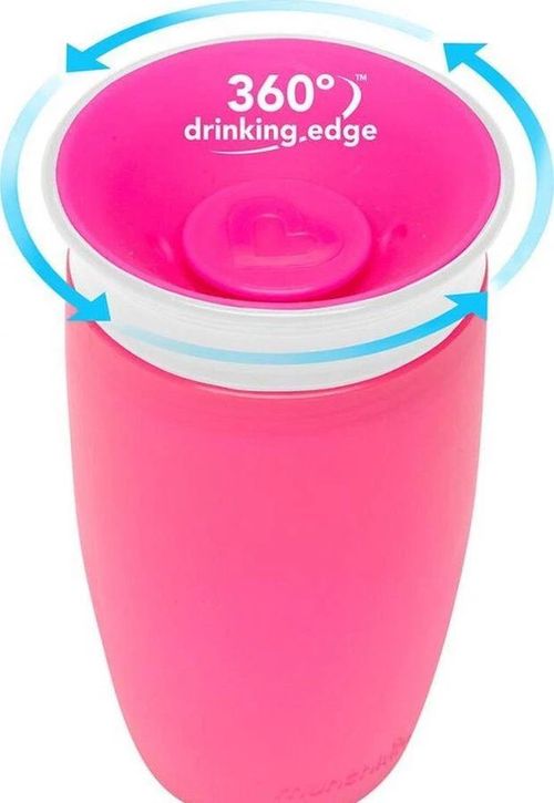 Чашка-непроливайка Munchkin Miracle 360 Sippy Розовый (300 мл) 