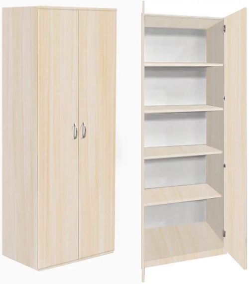 cumpără Dulap de birou Tisam Шкаф книжный закрытый 2-дверный 802х403х1816мм (0631) în Chișinău 