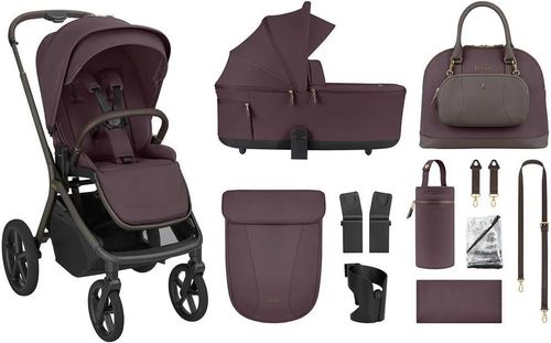 cumpără Сărucior pentru copii Kikka Boo 31001020173 Carucior 2in1 Goya Platinum Merlot în Chișinău 